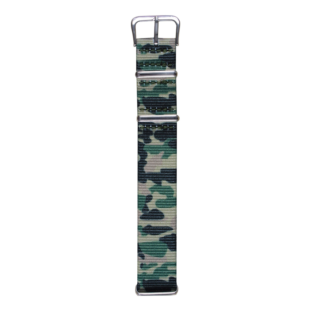 REWA Uhrarmband 11054 Perlon Herren NATO/Military-Look