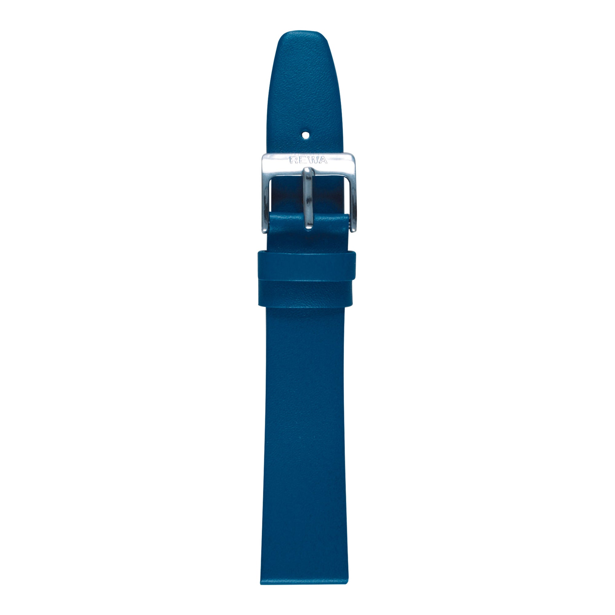 REWA Uhrarmband 20021 Leder Damen hellblau