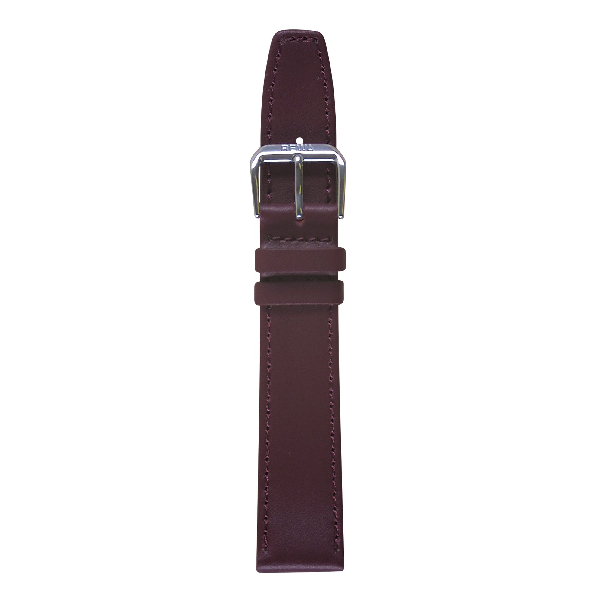 REWA Uhrarmband 21132 Leder Herren bordeaux
