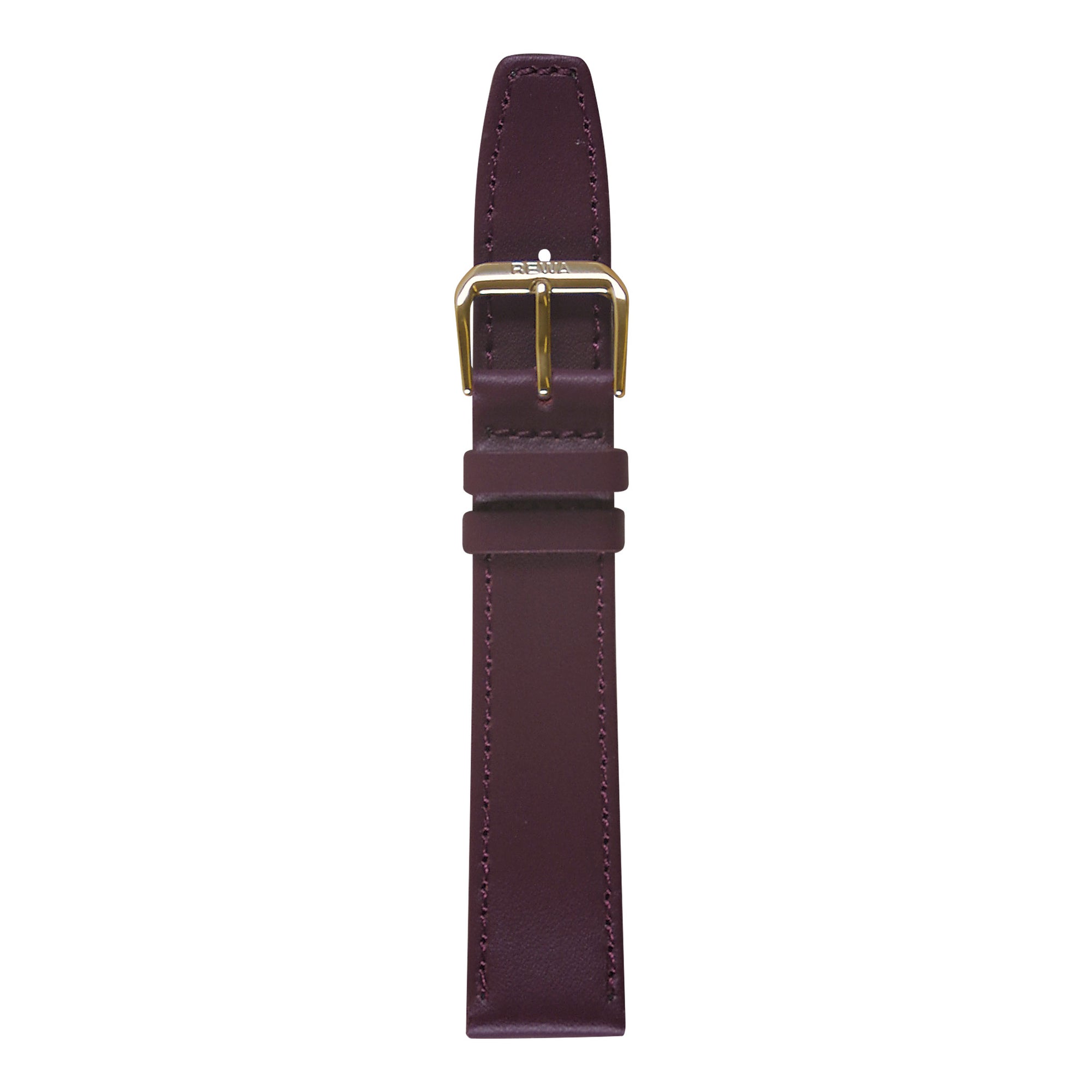 REWA Uhrarmband 21132 Leder Herren bordeaux