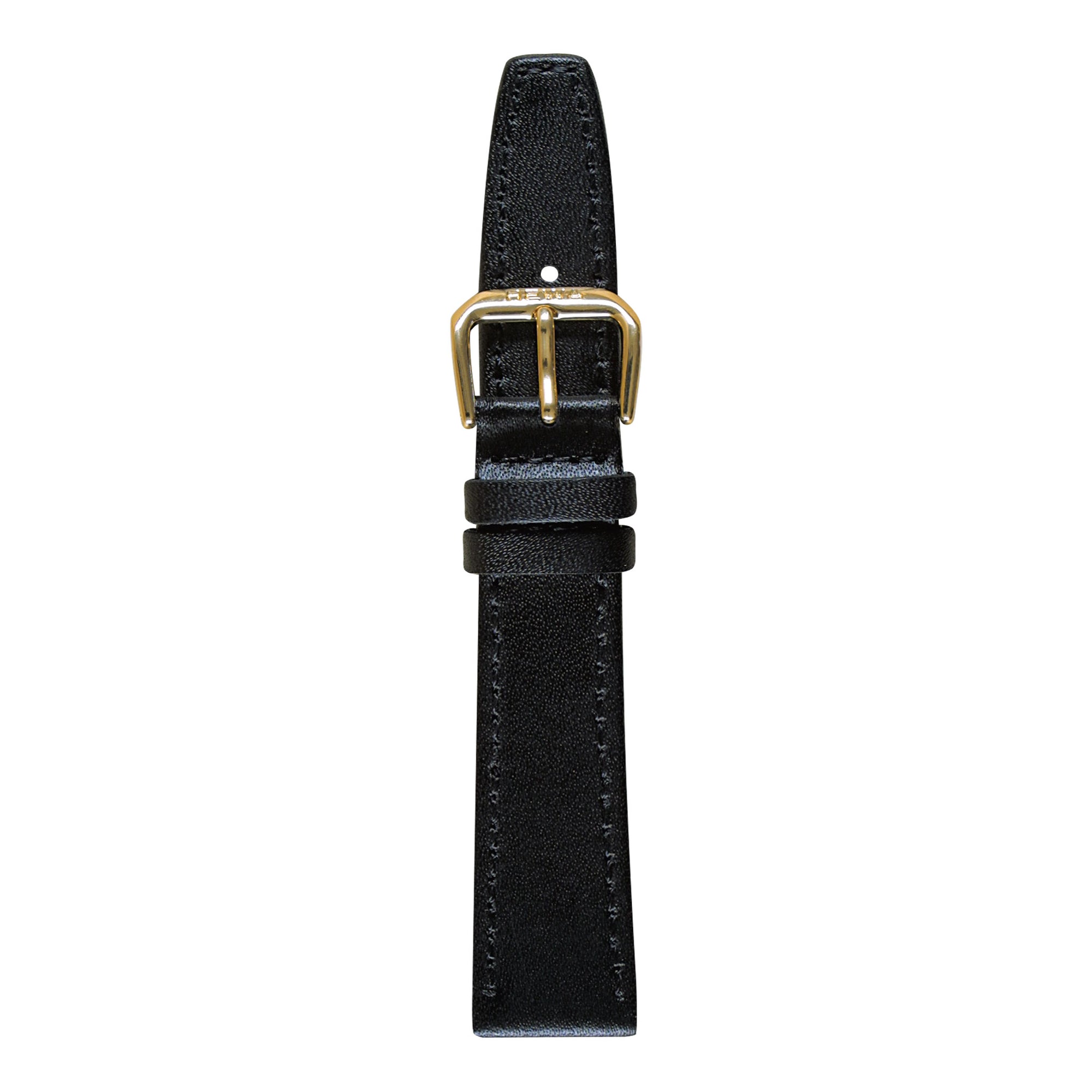 REWA Uhrarmband 21132 Leder Herren schwarz