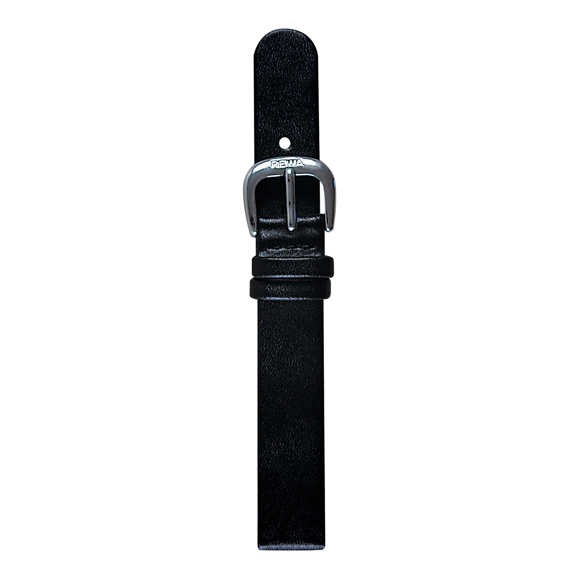 REWA Uhrarmband 21151 Leder Herren schwarz