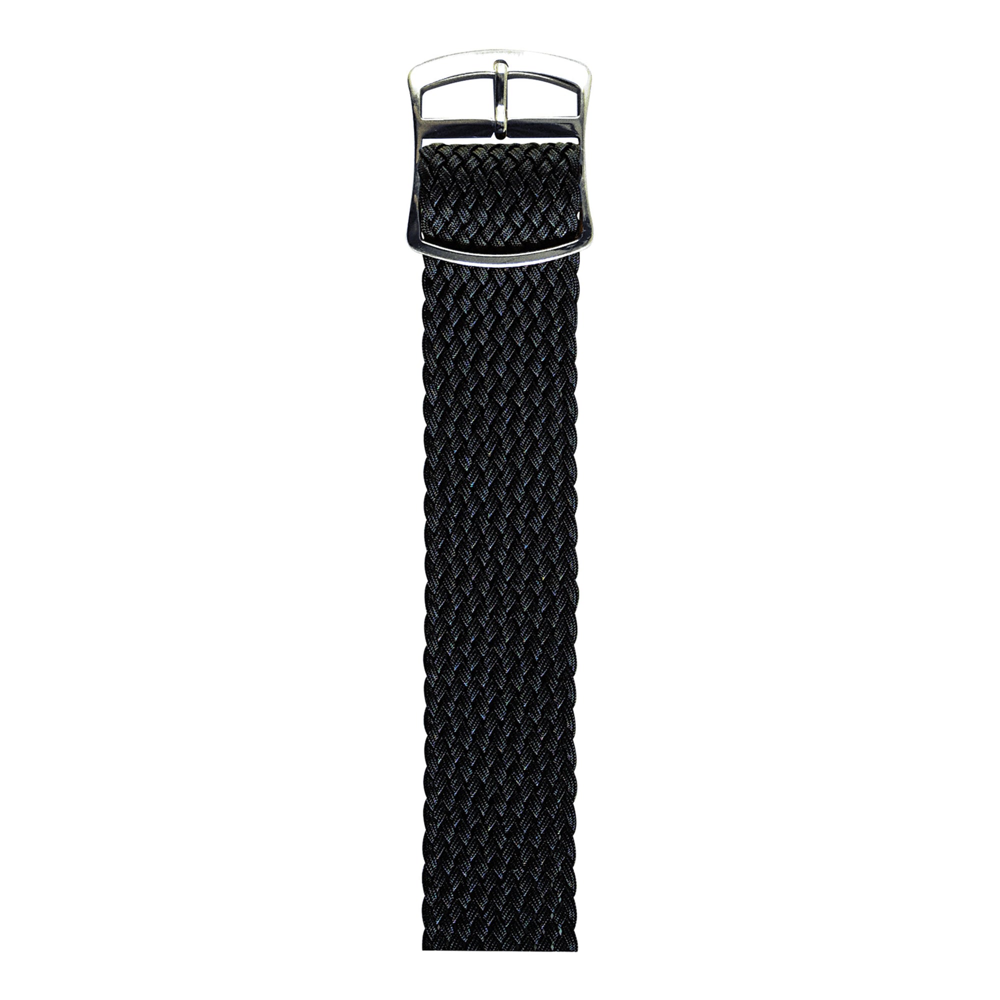REWA Uhrarmband 11013 Perlon Herren schwarz