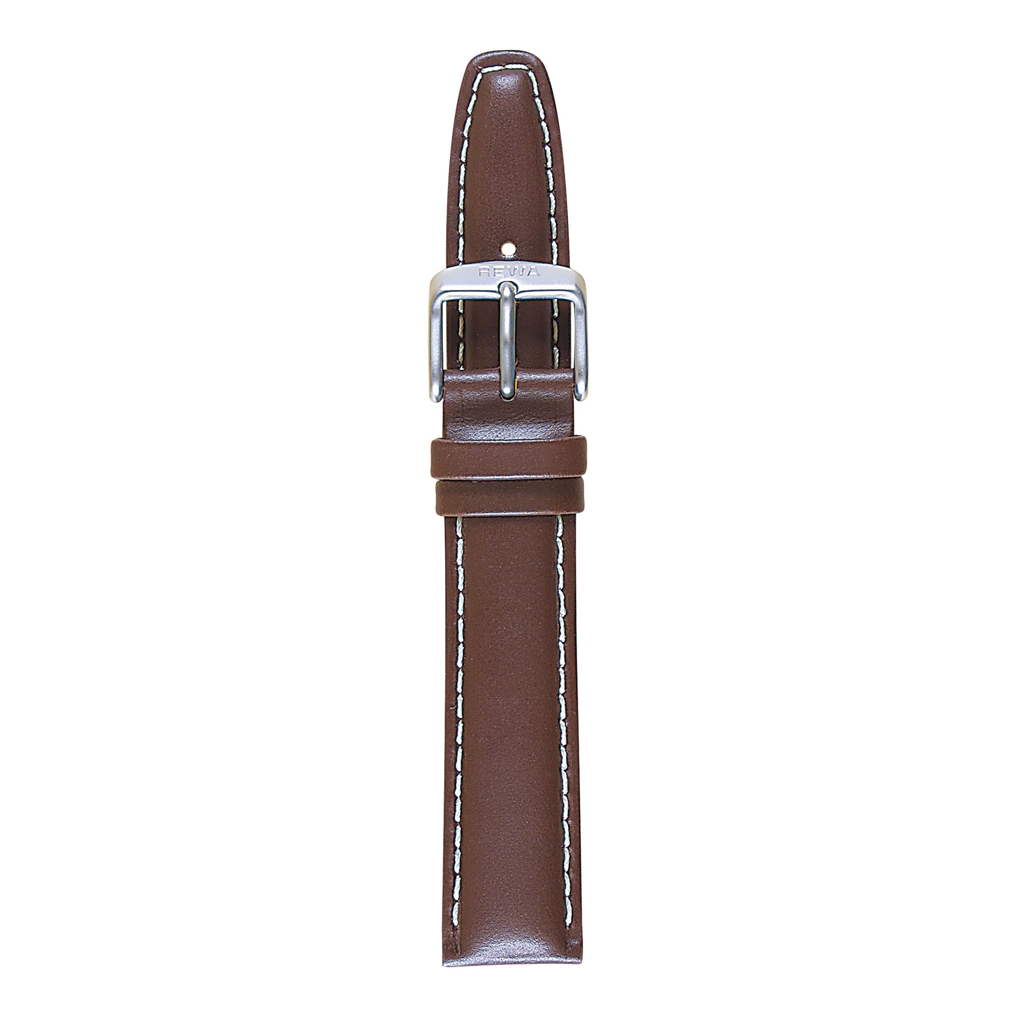 REWA Uhrarmband 21322 Leder Herren braun
