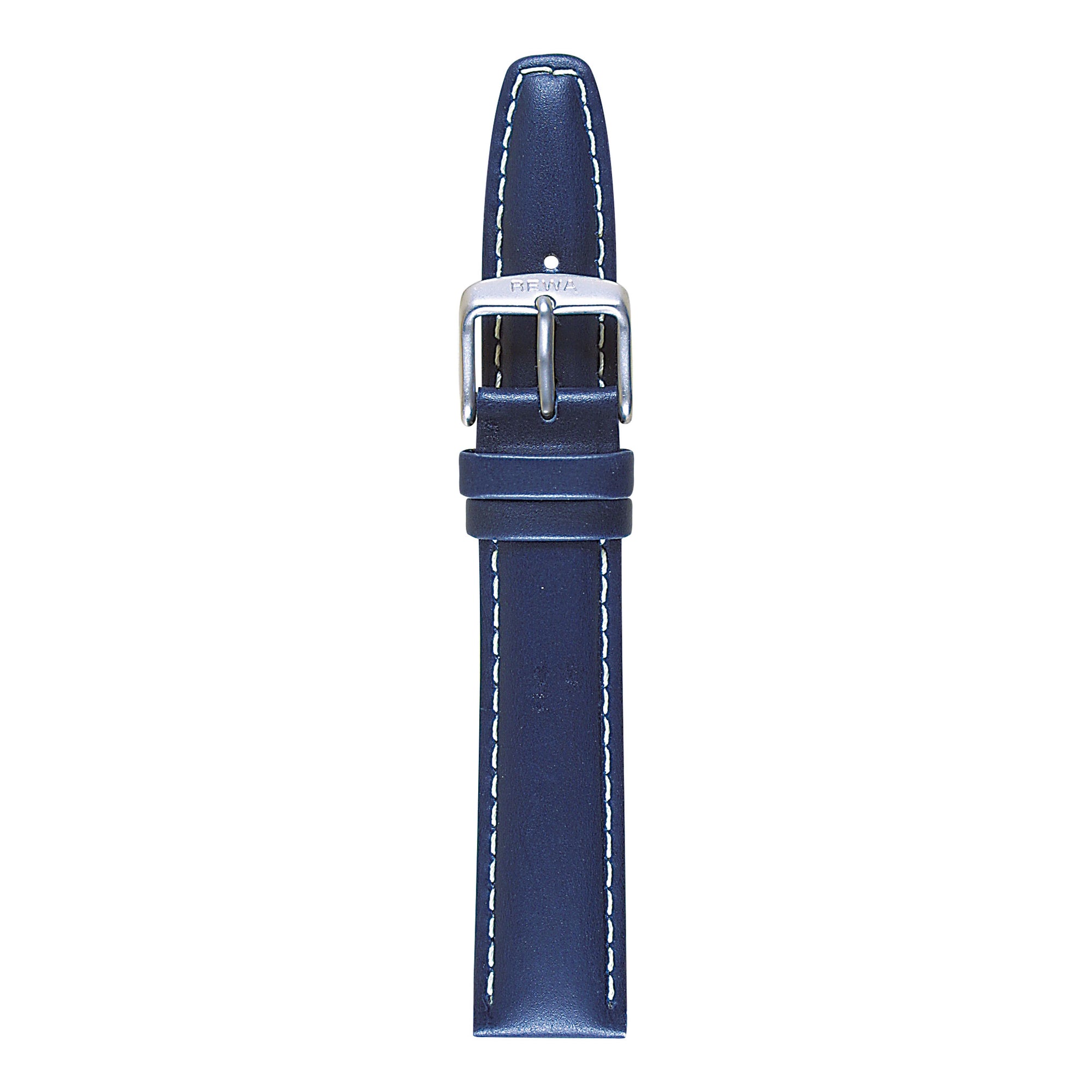 REWA Uhrarmband 21322 Leder Herren marine