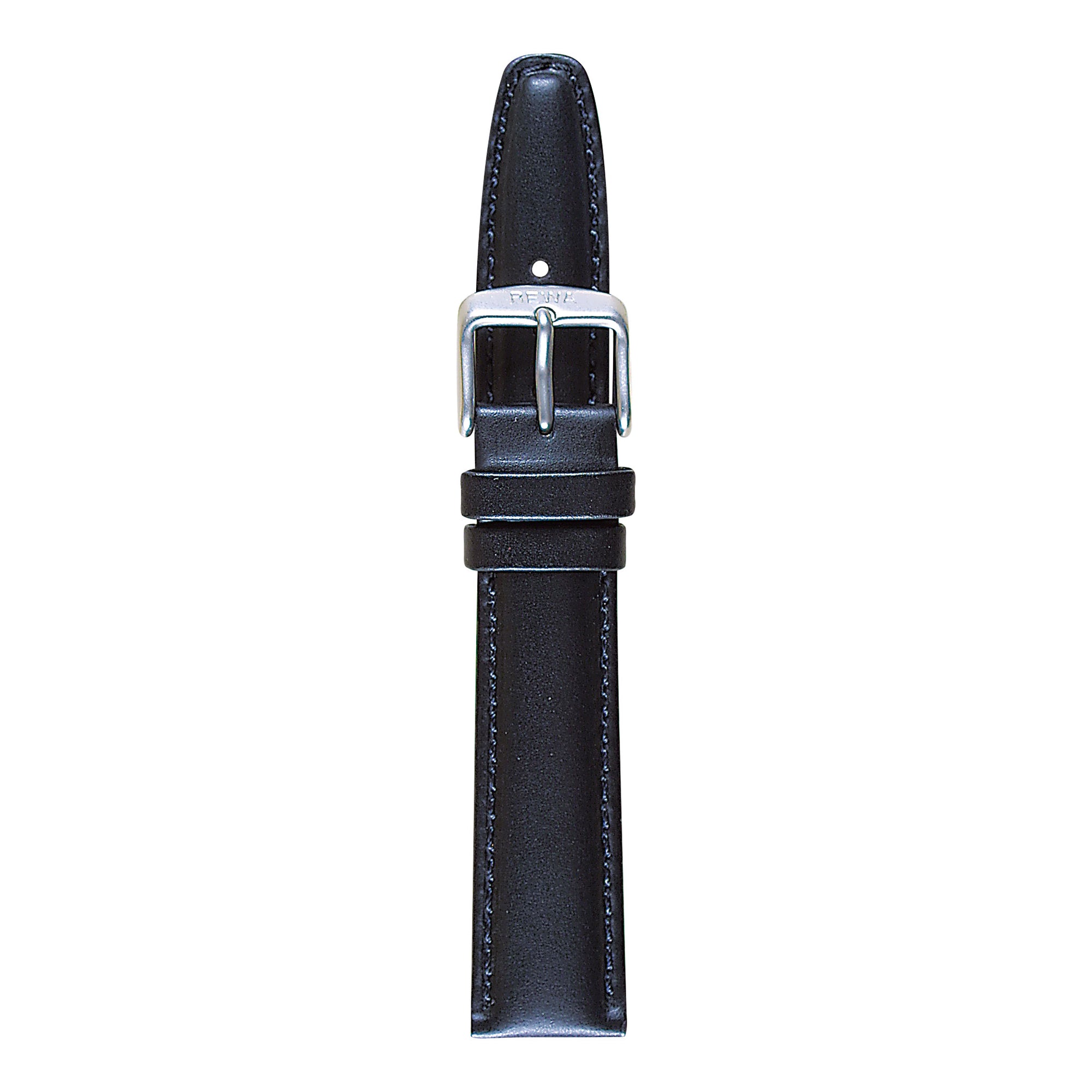 REWA Uhrarmband 21322 Leder Herren schwarz