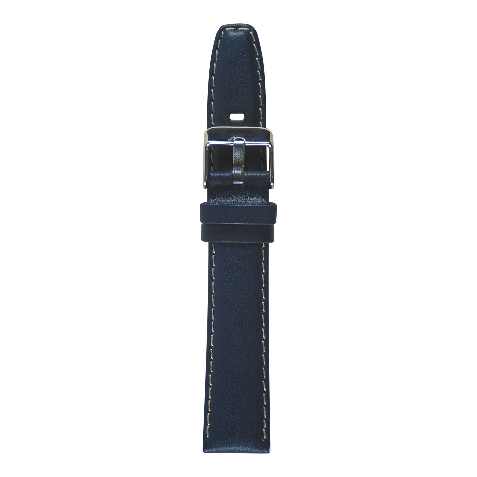 REWA Uhrarmband 21326 Leder Herren blau