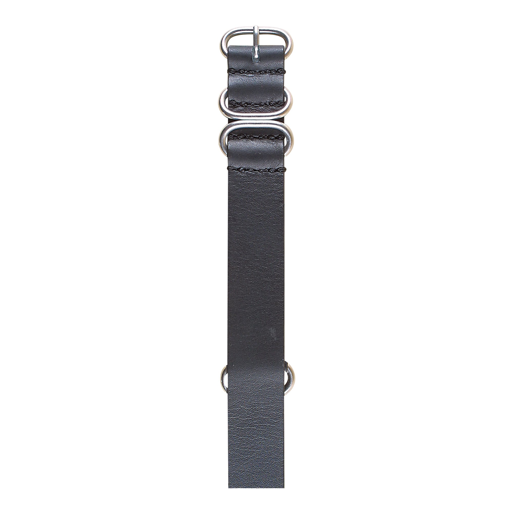 RIOS Premium Uhrarmband 21500 Leder Herren schwarz