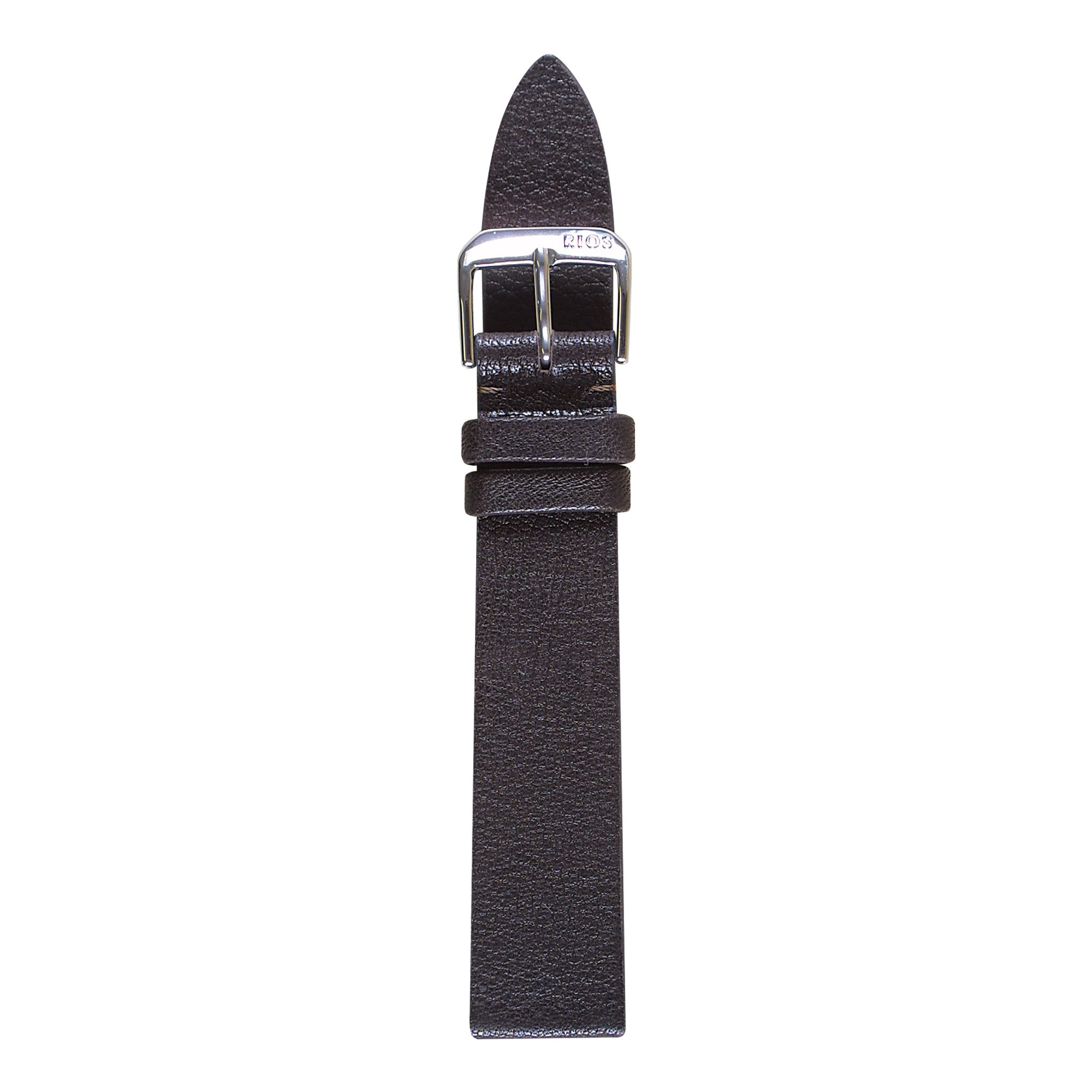 RIOS Premium Uhrarmband 21502 Leder Herren braun