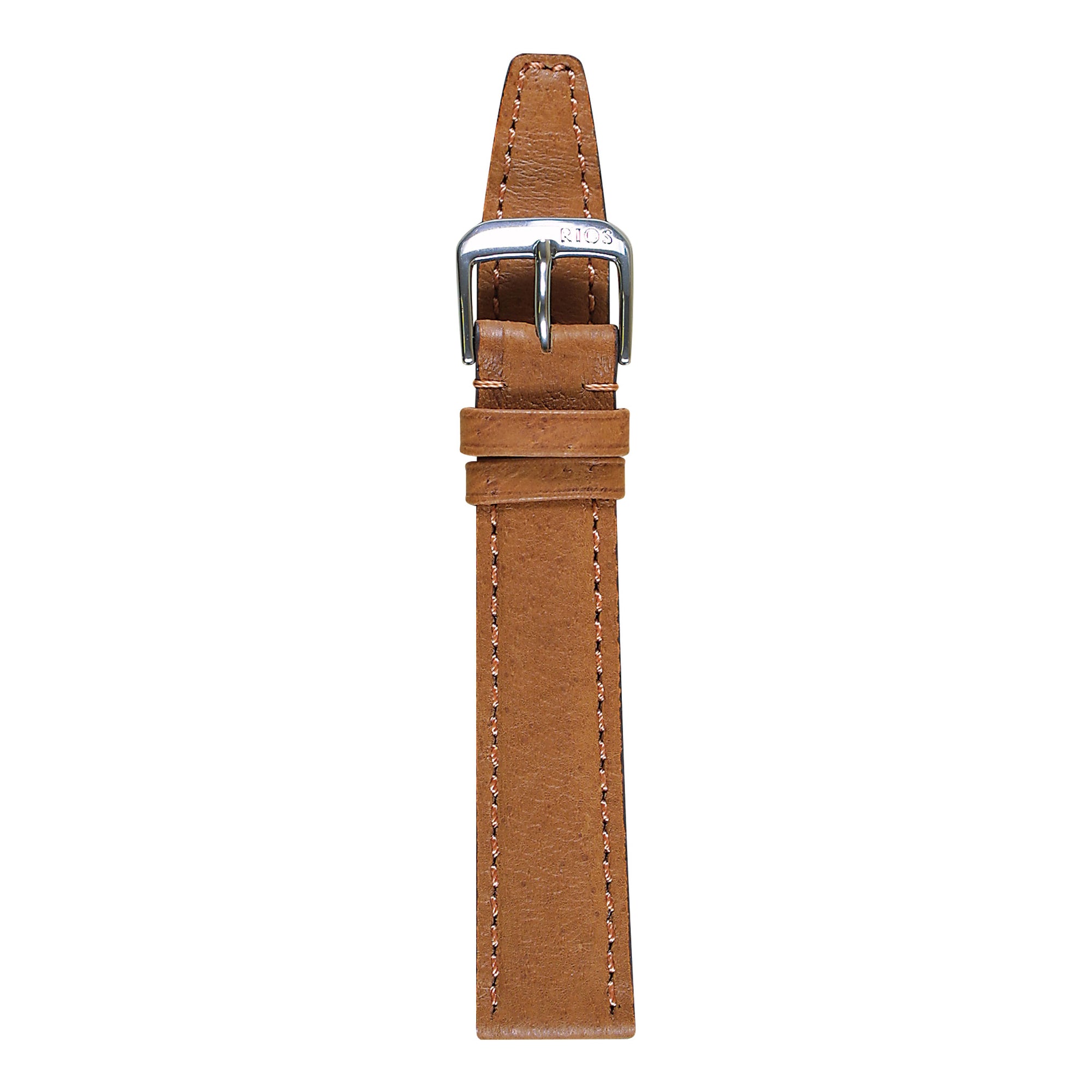 RIOS Premium Uhrarmband 21503 Leder Herren hellbraun