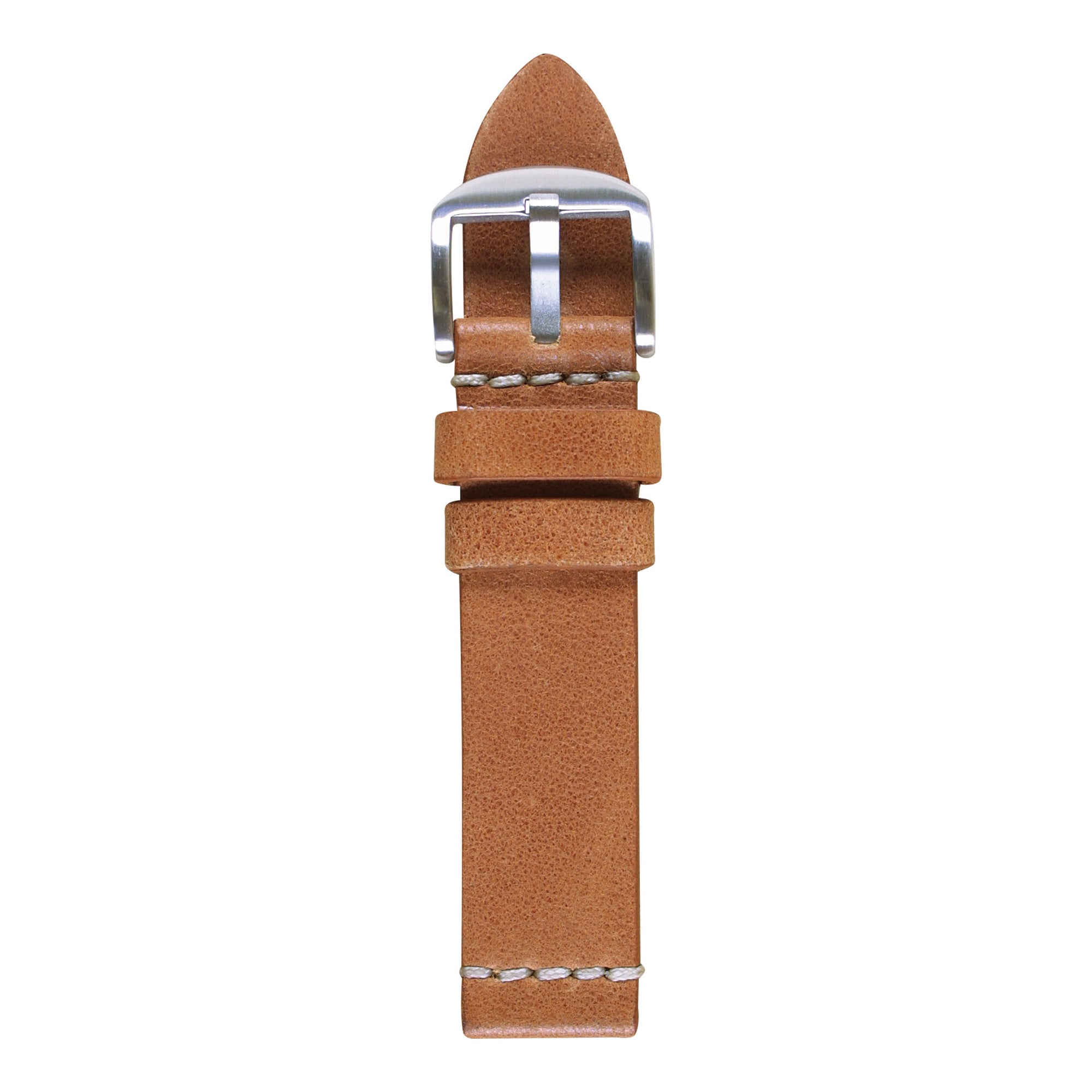 RIOS Premium Uhrarmband 21504 Leder Herren hellbraun