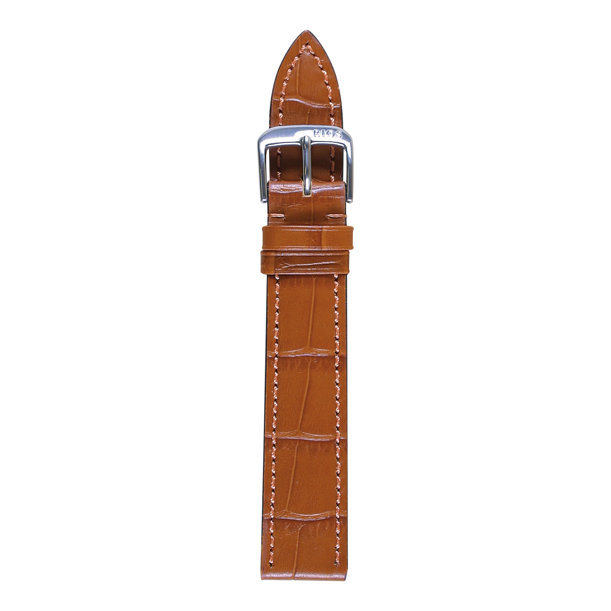 RIOS Premium Uhrarmband 21508 Leder Herren hellbraun