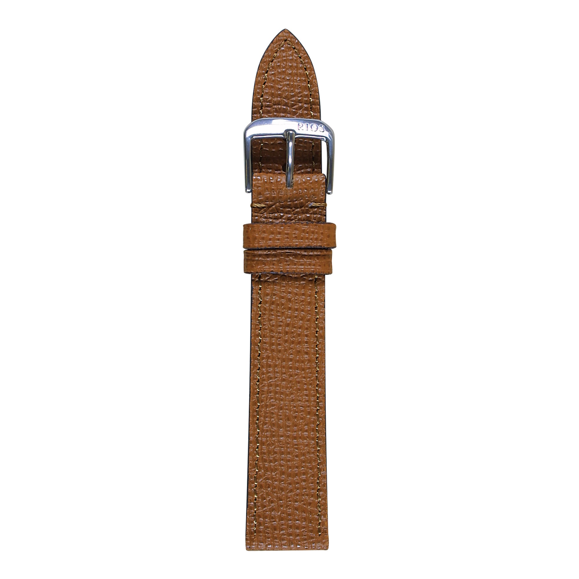 RIOS Premium Uhrarmband 21509 Leder Herren hellbraun
