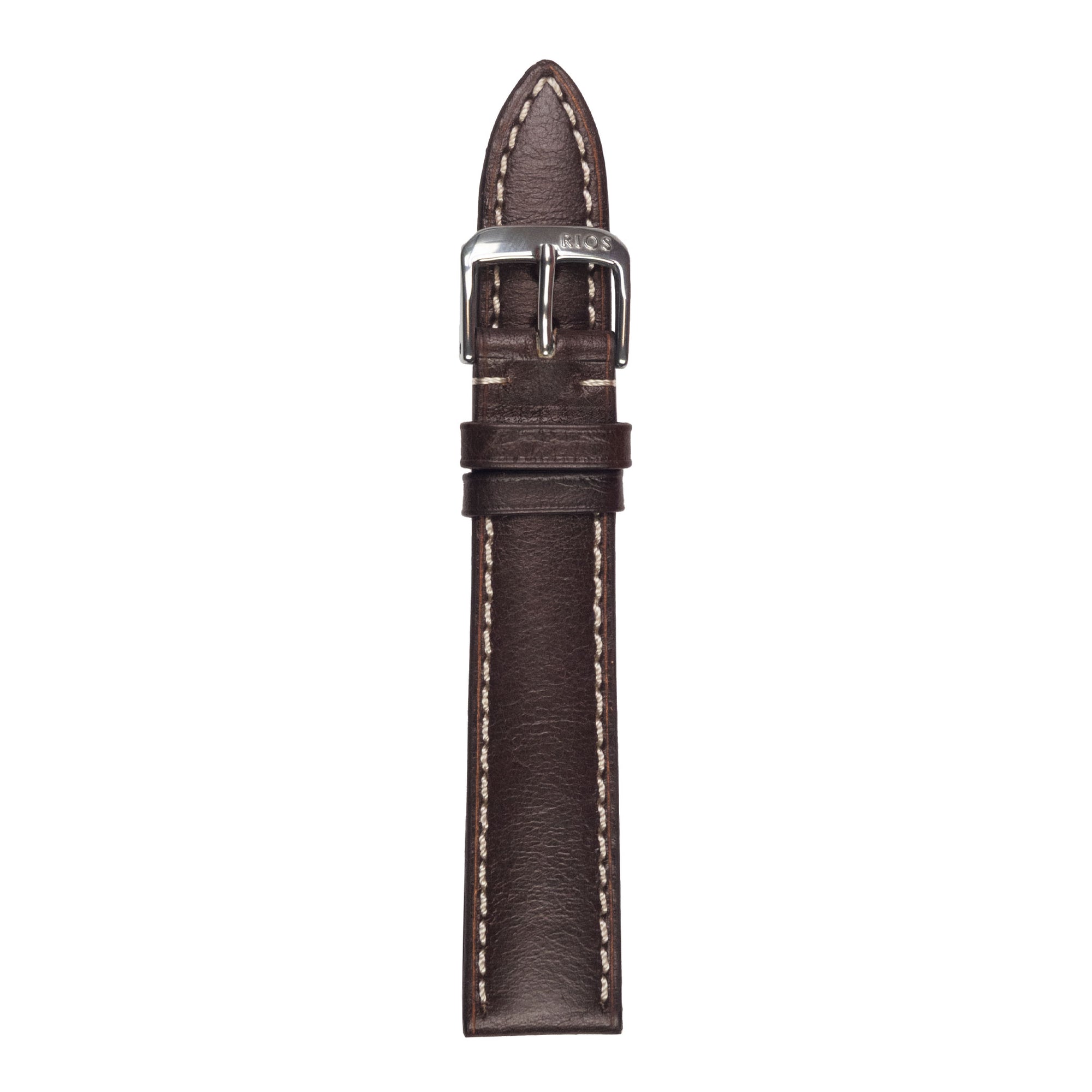 RIOS Premium Uhrarmband 21511 Leder Herren braun