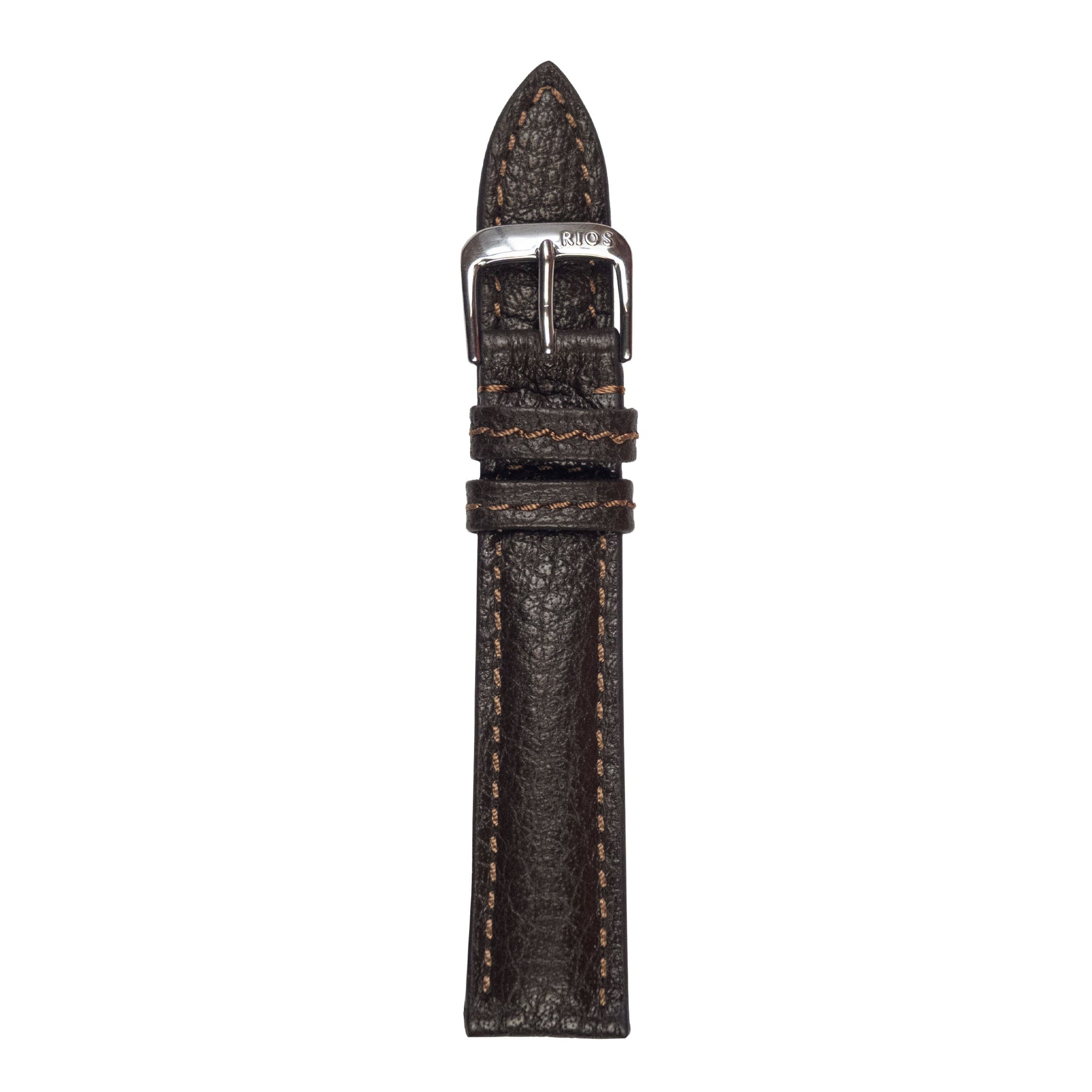 RIOS Premium Uhrarmband 21512 Leder Herren braun