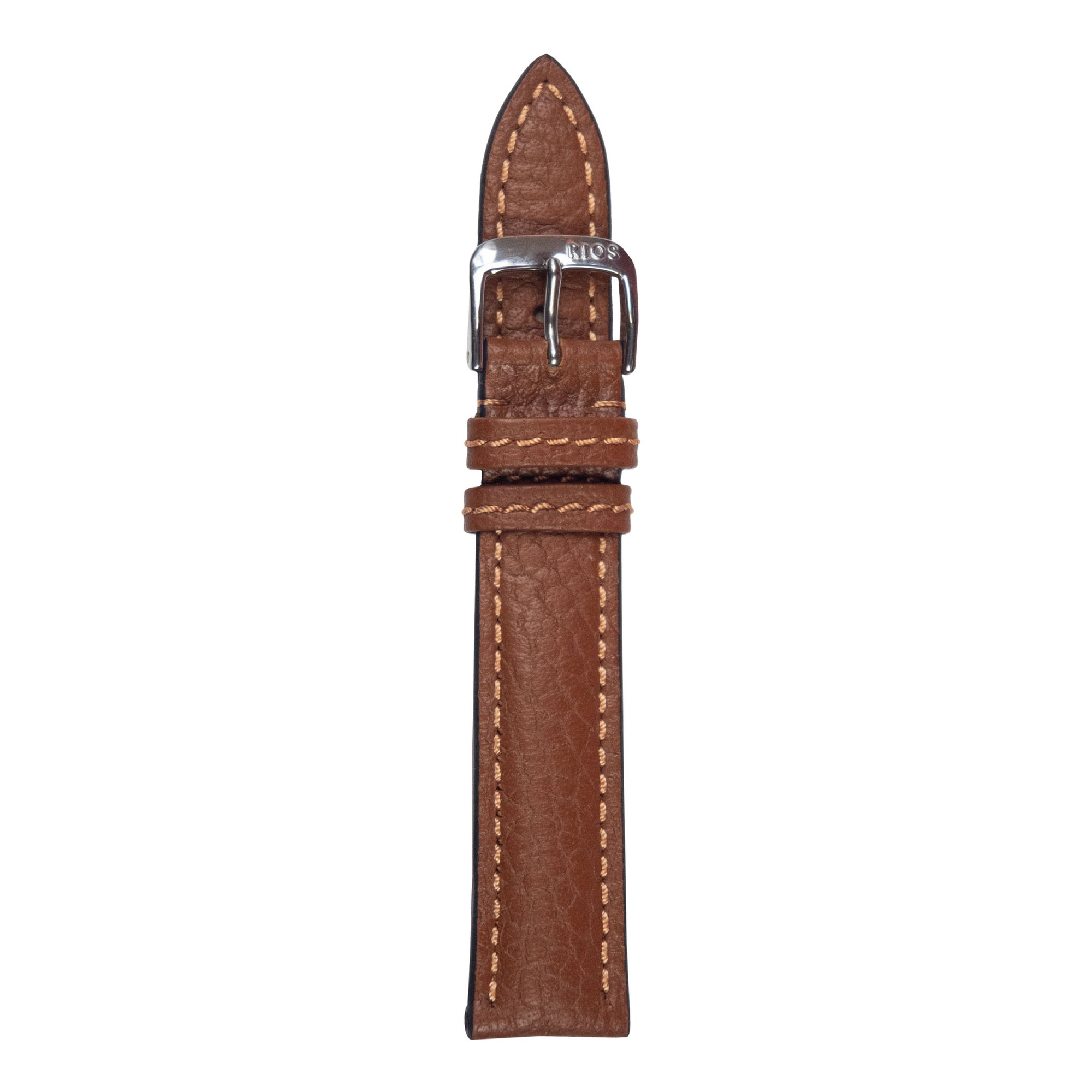 RIOS Premium Uhrarmband 21512 Leder Herren hellbraun