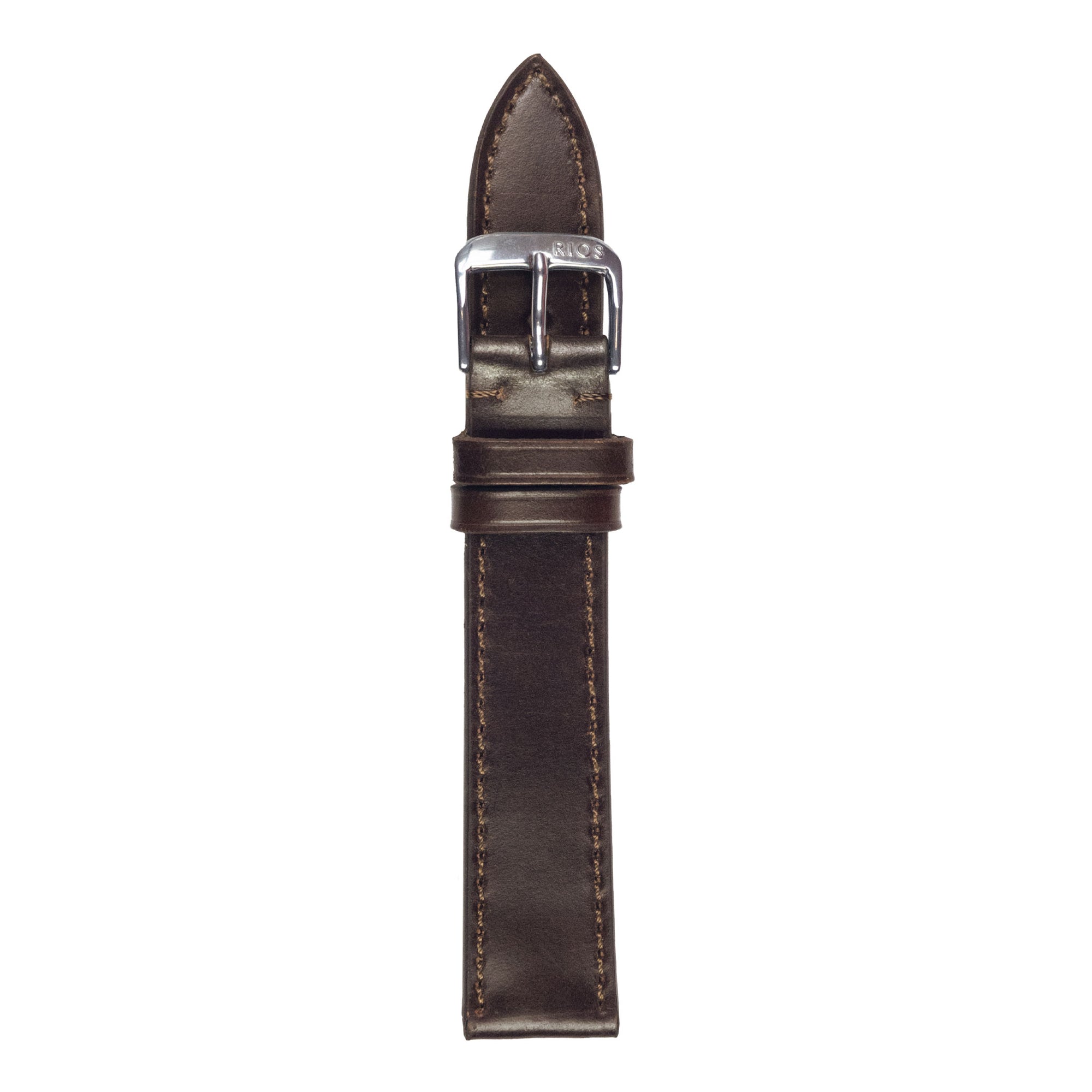 RIOS Premium Uhrarmband 21515 Leder Herren braun