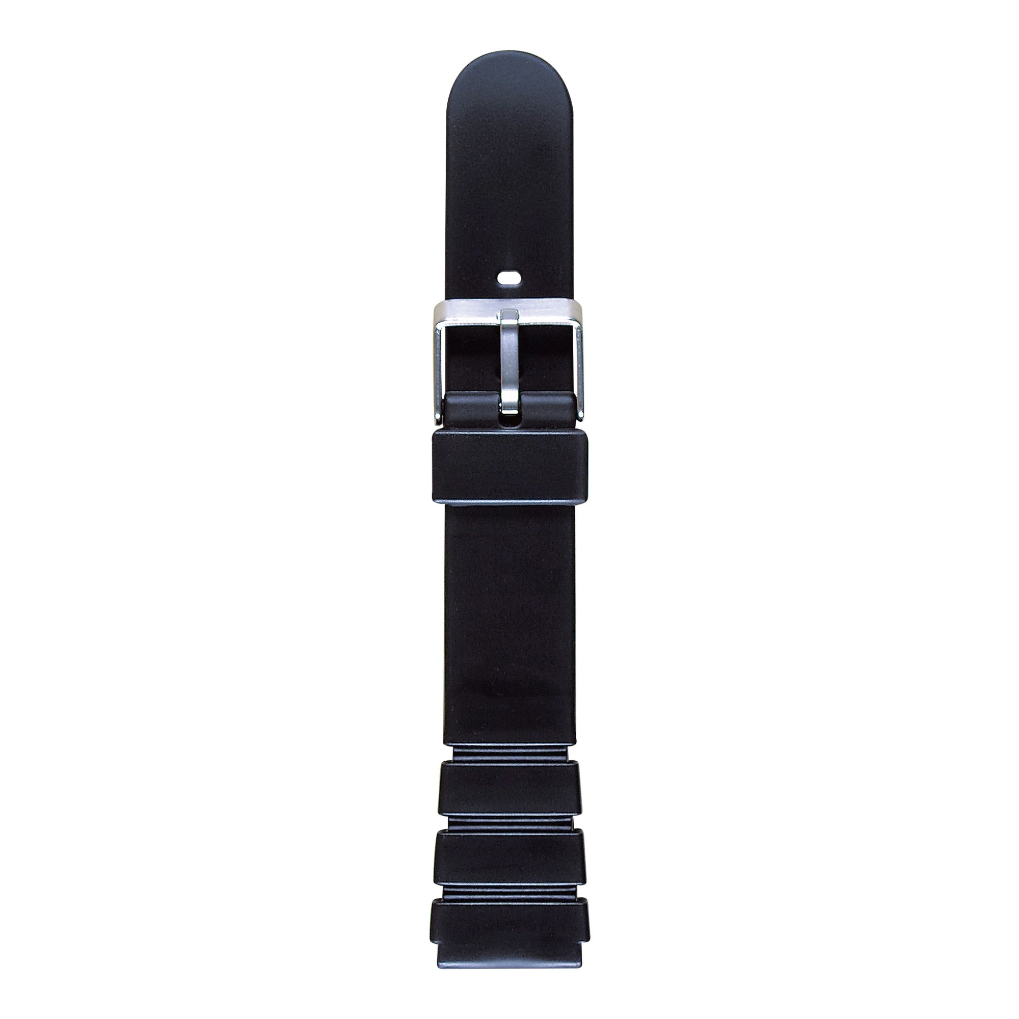 REWA Uhrarmband 21900 Kunststoff Herren schwarz