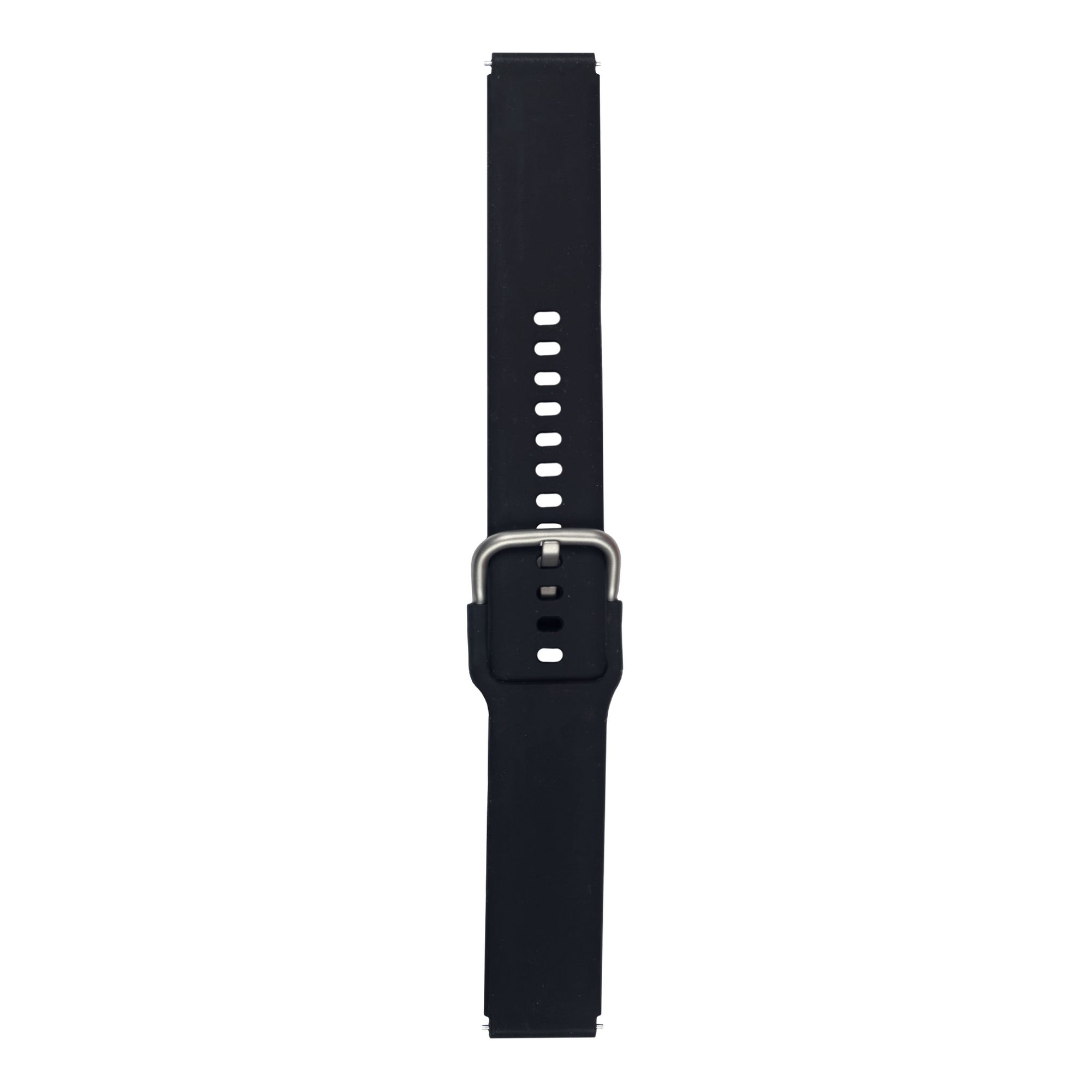 REWA Uhrarmband 21919 Silikon Unisex schwarz