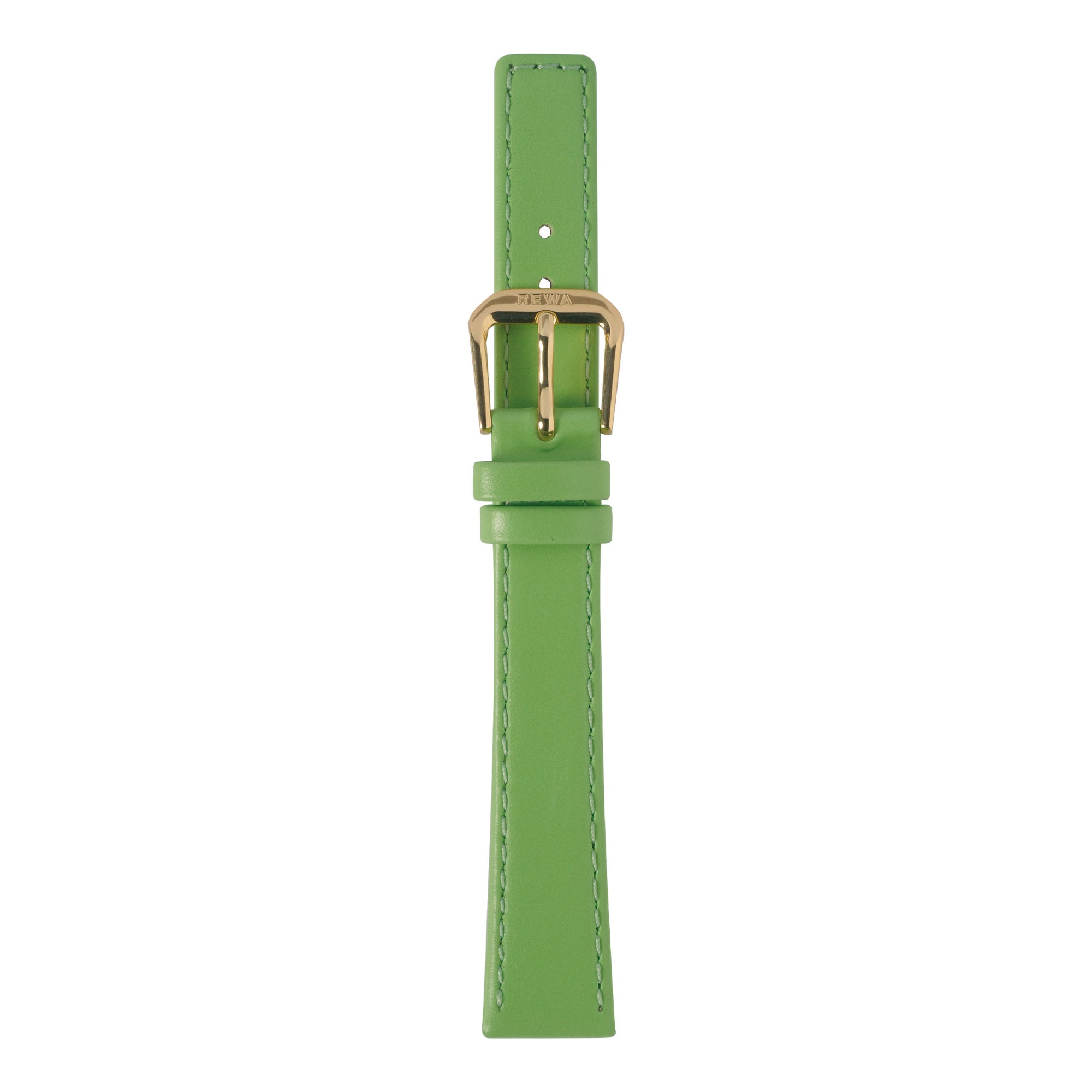 REWA Uhrarmband 22163 Leder Damen grün