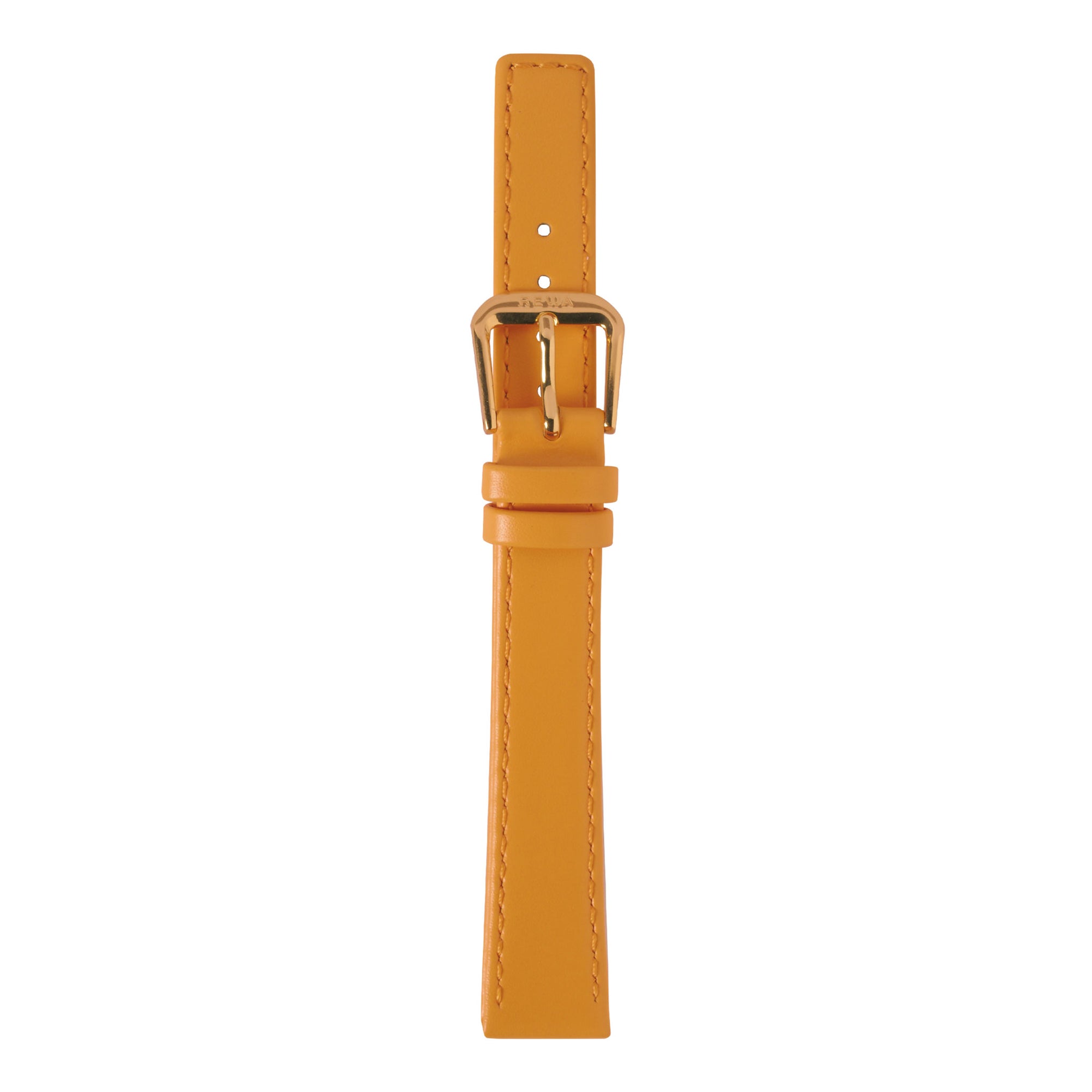 REWA Uhrarmband 22163 Leder Damen orange