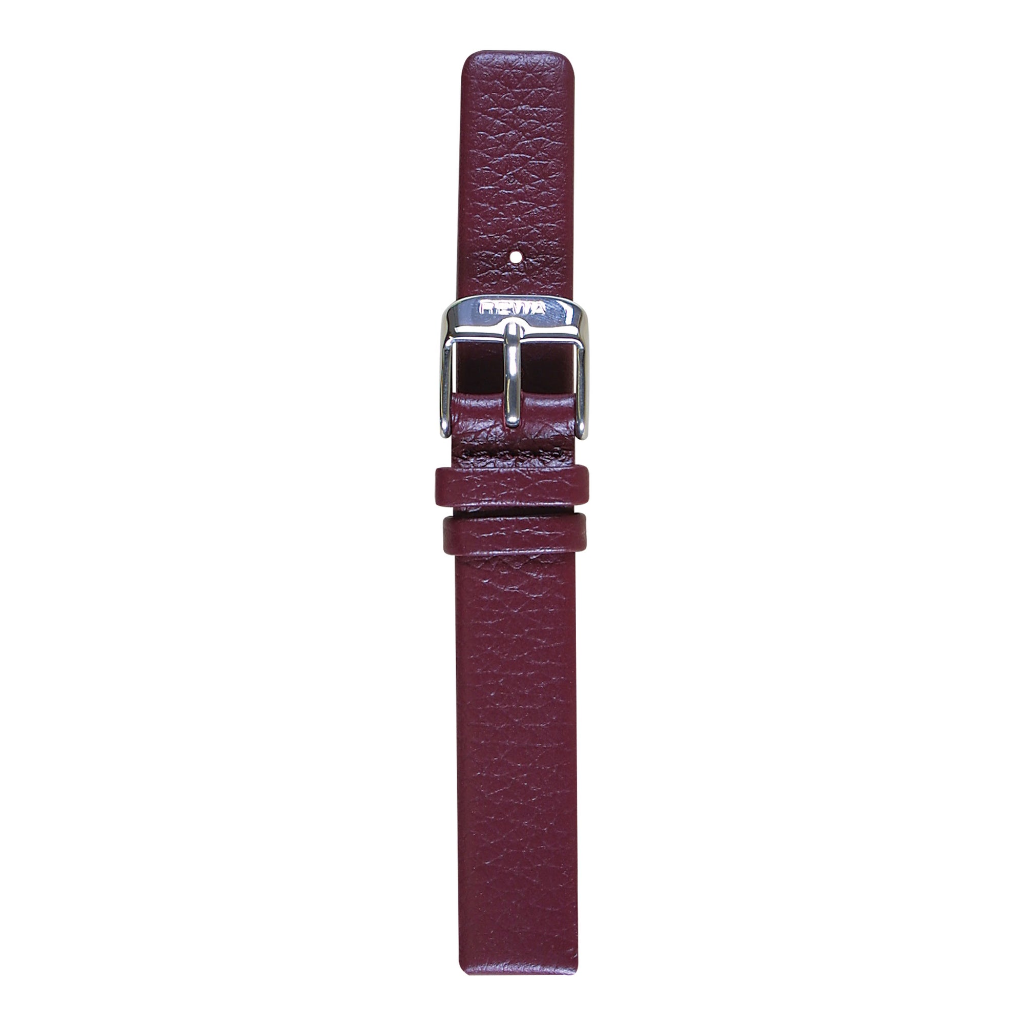 REWA Uhrarmband 22401 Leder Damen bordeaux