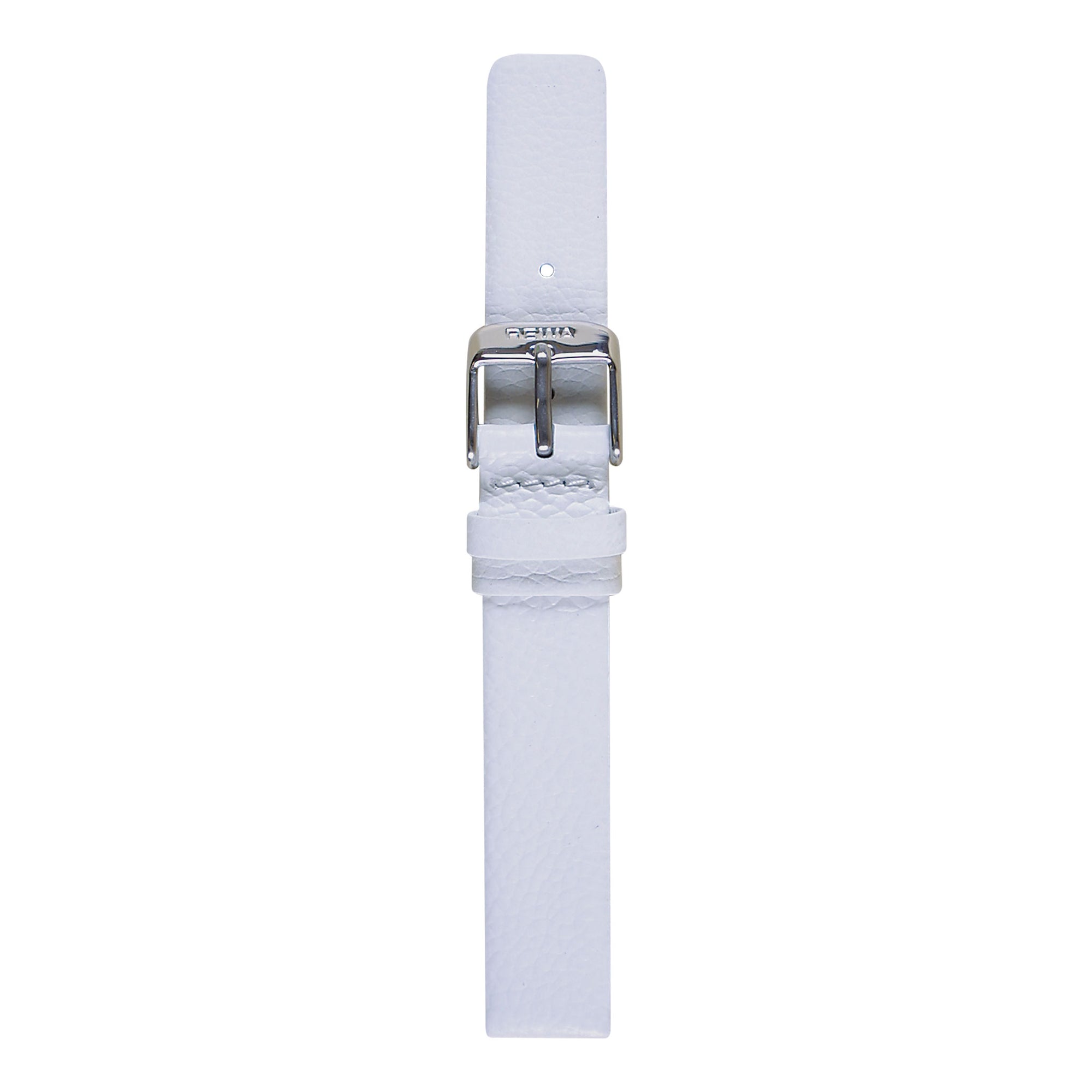 REWA Uhrarmband 22401 Leder Damen weiss