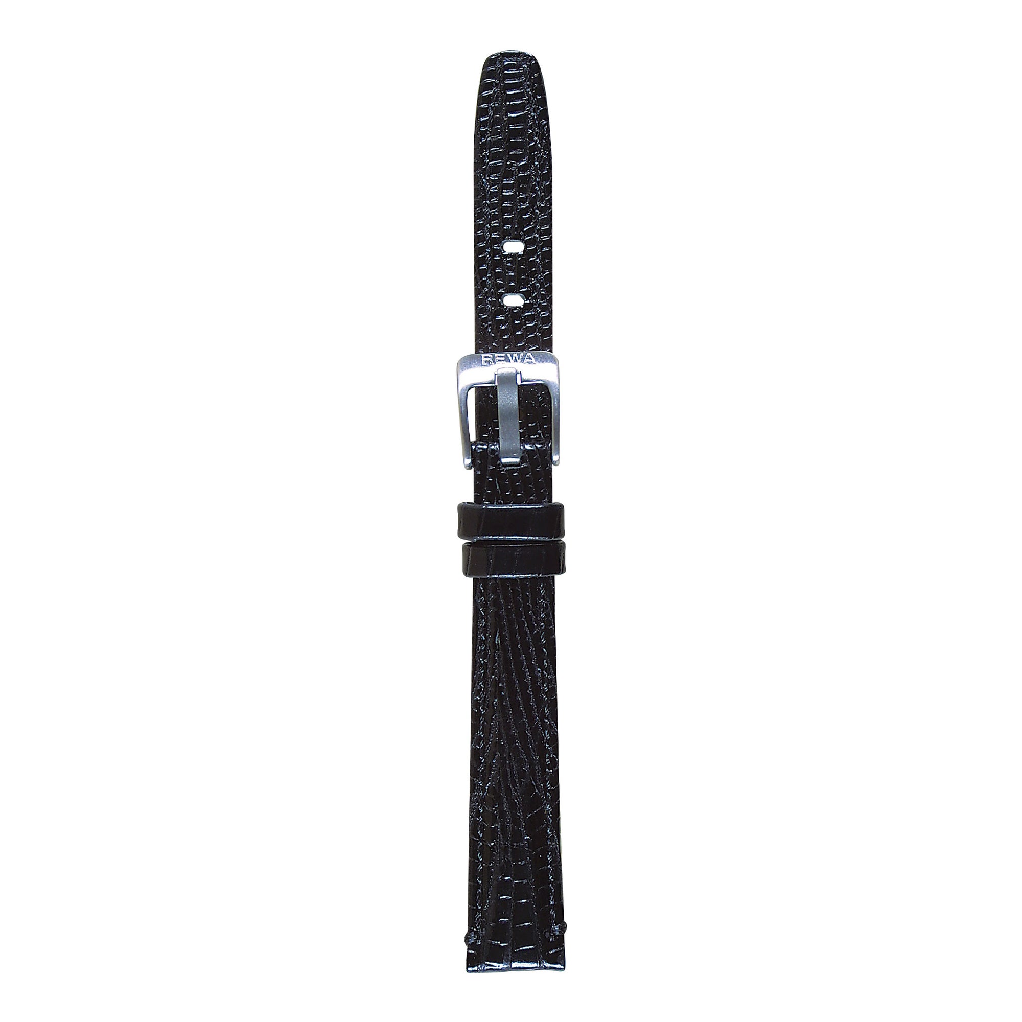 REWA Uhrarmband 22730 Leder schwarz