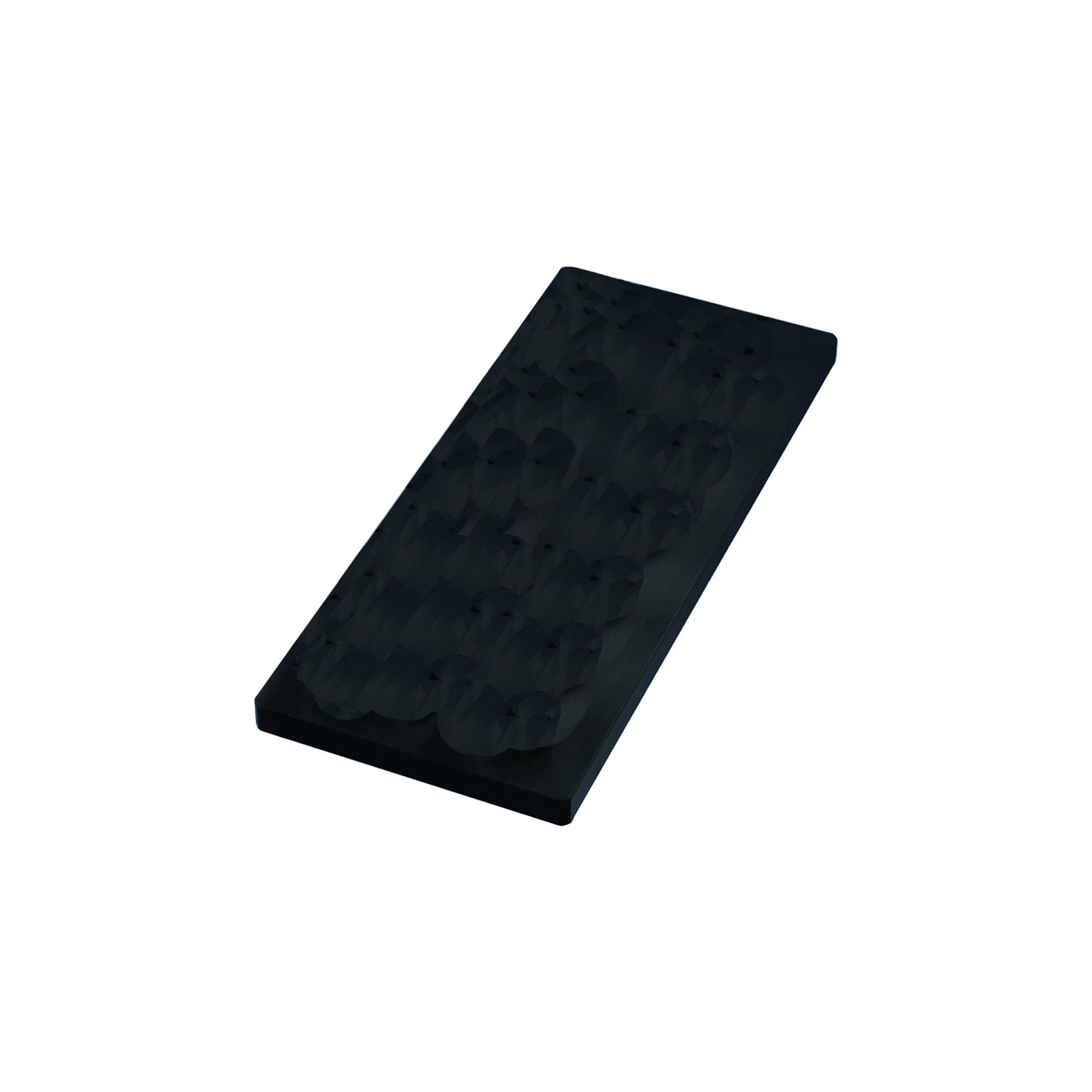 90113 Aufnahmeplatte für 10 Delrin-Druckstöcke