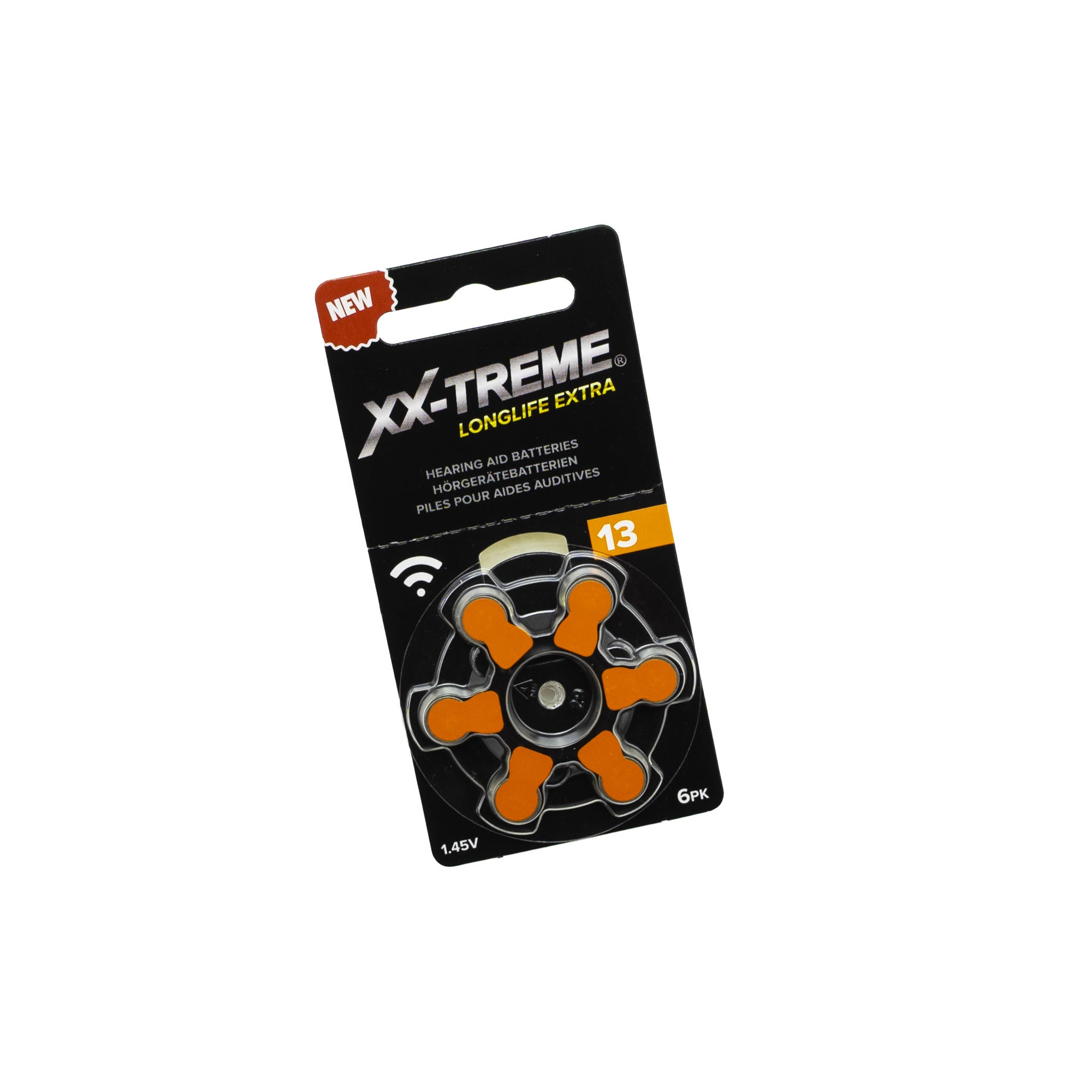 Hörgerätebatterie H13 (6-er Pack)