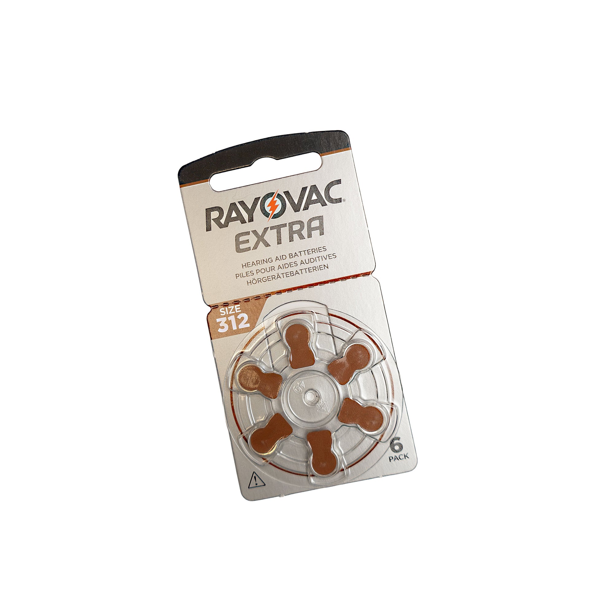 91H312 Hörgerätebatterie H312 (6-er Pack)