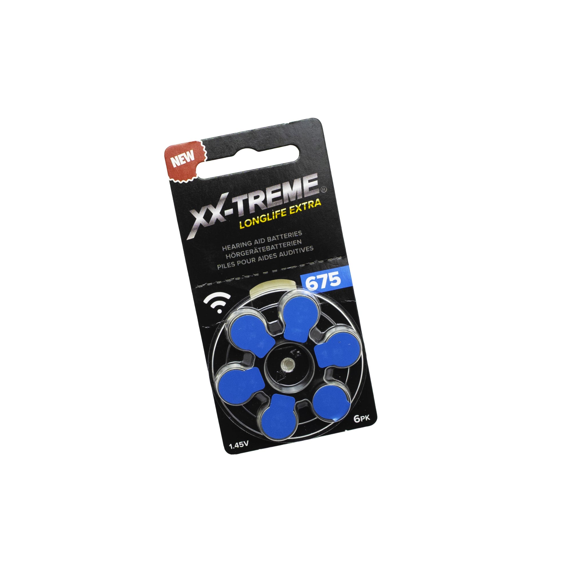 Hörgerätebatterie H675 (6-er Pack)